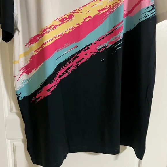 Chubbies Men's Performance Polo Shirt with White, Pink, and Blue Accents NWT XXL - Picture 9 of 12